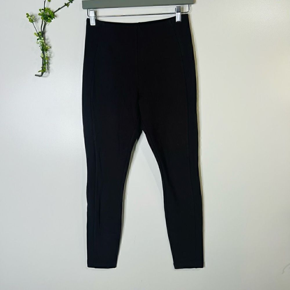 Lysse Chocolate Brown Stretch Skinny Pants Pull On